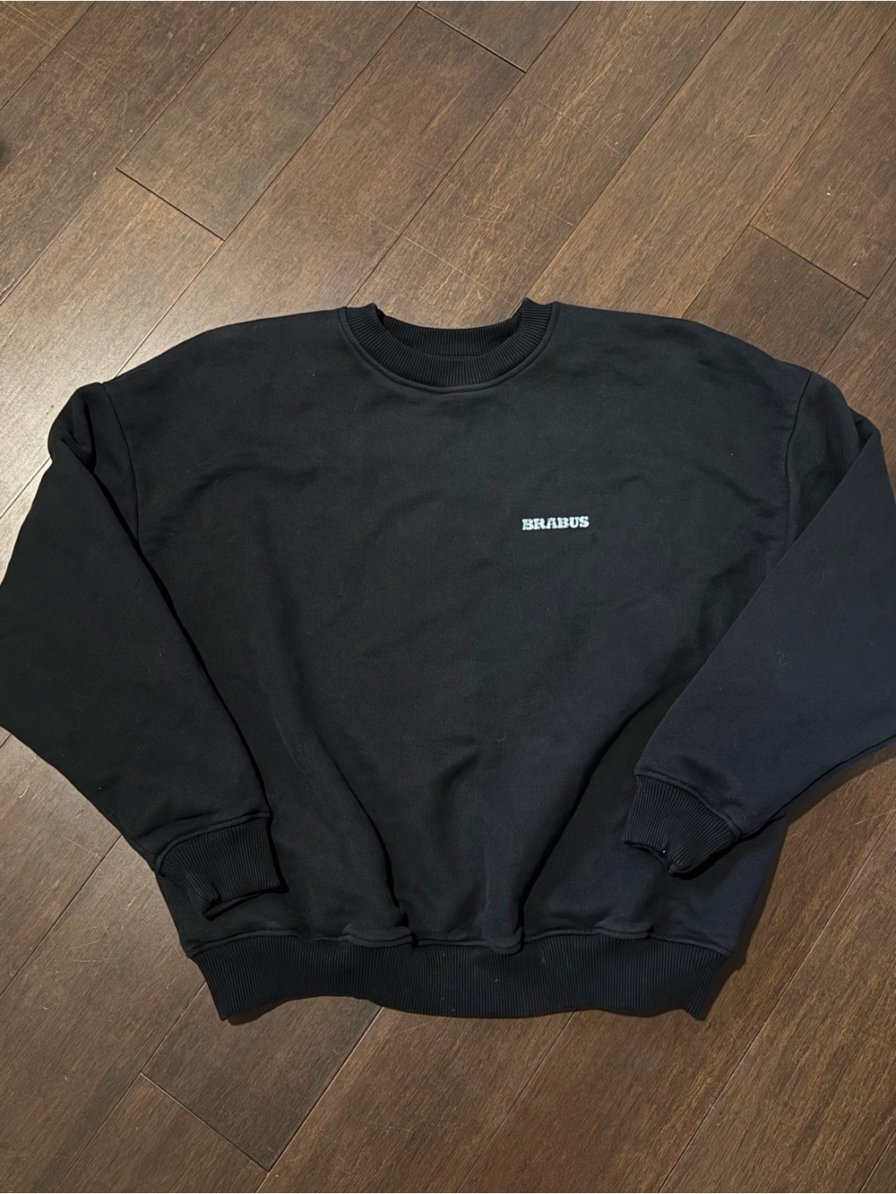 BRABUS Men’s Black Crewneck Sweater